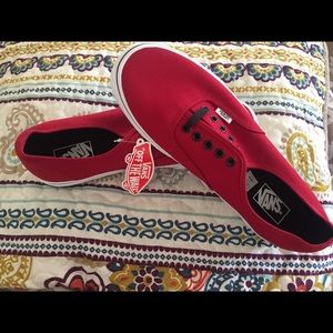 Red Chili Pepper/Black Vans